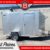 Lightning 6x10 Enclosed Aluminum Trailer - Rear Ramp! - $5,595 (Brinkmans Trailers Delano) - Image 1