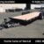 Tilt Bed Trailer 7 x 22 14K Full Deck - $7,525 - Image 1