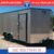 2025 Interstate 7 X 16 Victory VNose Cargo Trailer White - $7,099 (CALL 503-773-0118 FOR AVAILABILITY) - Image 1